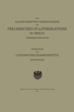 Die Görreshandschriften von Schillmann,  Fritz