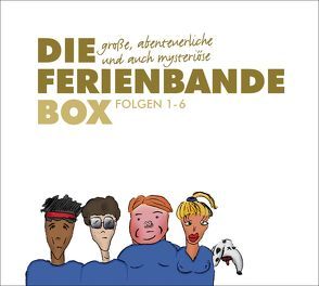 Die große, abenteuerliche und auch mysteriöse Ferienbande Box von Schwind,  Kai, Wiegand,  Katrin