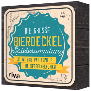 Die große Bierdeckel-Spielesammlung von Riva Verlag