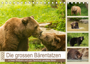 Die grossen Bärentatzen (Tischkalender 2022 DIN A5 quer) von Photo4emotion.com