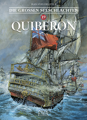 Die Großen Seeschlachten / Quiberon 1759 von Delitte,  Jean-Yves