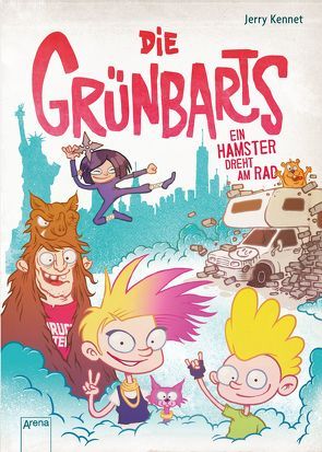 Die Grünbarts (3). Ein Hamster dreht am Rad von Der Anton, Kennet,  Jerry, Koob-Pawis,  Petra