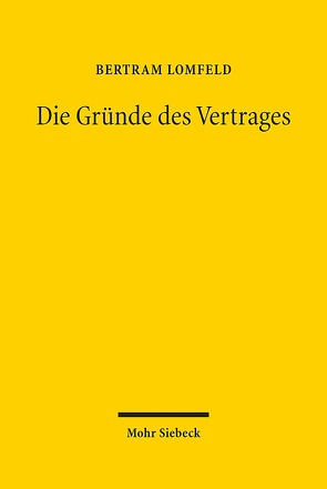 Die Gründe des Vertrages von Lomfeld,  Bertram