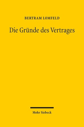 Die Gründe des Vertrages von Lomfeld,  Bertram