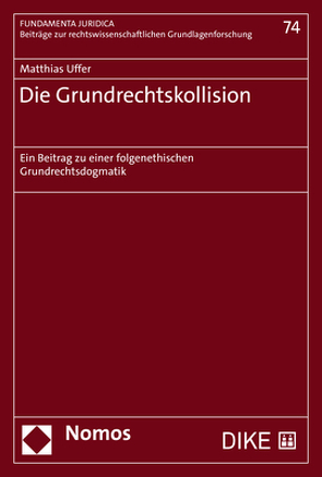 Die Grundrechtskollision von Uffer,  Matthias