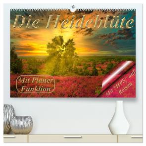 Die Heideblüte (hochwertiger Premium Wandkalender 2024 DIN A2 quer), Kunstdruck in Hochglanz von Schwerin,  Heinz-Peter