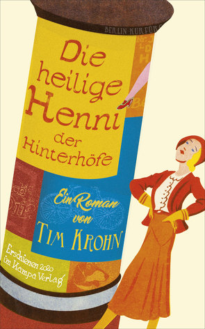 Die heilige Henni der Hinterhöfe von Krohn,  Tim