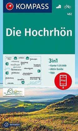 KOMPASS Wanderkarte Die Hochrhön von KOMPASS-Karten GmbH