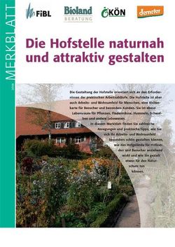 Die Hofstelle naturnah und attraktiv gestalten