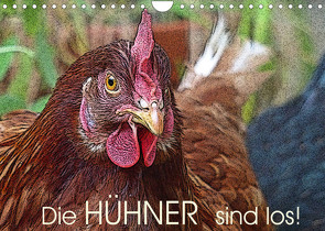 Die Hühner sind los! (Wandkalender 2022 DIN A4 quer) von M. Laube,  Lucy