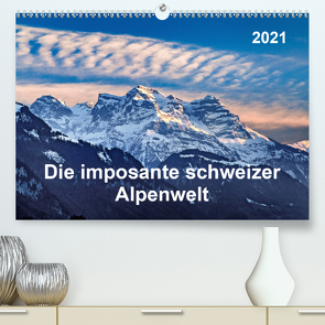 Die imposante schweizer Alpenwelt (Premium, hochwertiger DIN A2 Wandkalender 2021, Kunstdruck in Hochglanz) von ap-photo