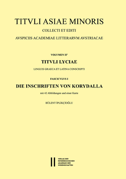 Die Inschriften von Korydalla von Iplikcioglu,  Bülent