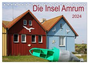 Die Insel Amrum (Tischkalender 2024 DIN A5 quer), CALVENDO Monatskalender von SchnelleWelten,  SchnelleWelten