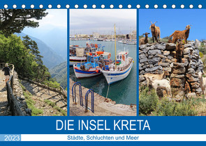 Die Insel Kreta – Städte, Schluchten und Meer (Tischkalender 2023 DIN A5 quer) von Frost,  Anja