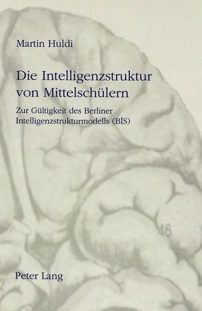 Die Intelligenzstruktur von Mittelschülern von Huldi,  Martin