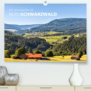 Die Jahreszeiten im Nordschwarzwald (Premium, hochwertiger DIN A2 Wandkalender 2022, Kunstdruck in Hochglanz) von Butschkus,  Heike