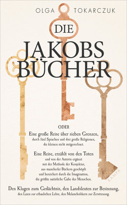 Die Jakobsbücher von Palmes,  Lisa, Quinkenstein,  Lothar, Tokarczuk,  Olga