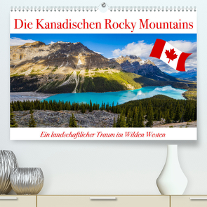 Die Kanadischen Rocky Mountains (Premium, hochwertiger DIN A2 Wandkalender 2023, Kunstdruck in Hochglanz) von Brack,  Roland