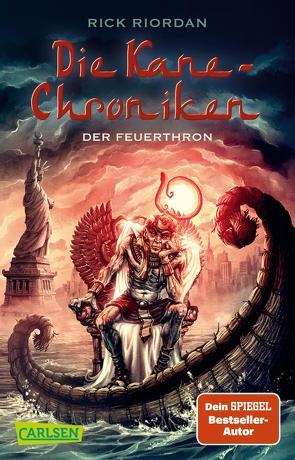 Die Kane-Chroniken 2: Der Feuerthron von Max,  Claudia, Riordan,  Rick