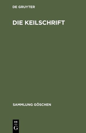 Die Keilschrift