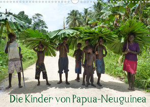 Die Kinder von Papua Neuguinea (Wandkalender 2022 DIN A3 quer) von Hähnke und Peter Möller,  André