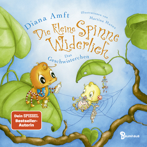 Die kleine Spinne Widerlich – Das Geschwisterchen Pappbilderbuch von Amft,  Diana, Matos,  Martina