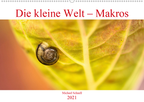 Die kleine Welt – Makros (Wandkalender 2021 DIN A2 quer) von Schnell,  Michael