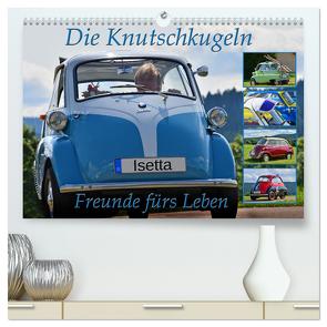 Die Knutschkugeln – Freunde fürs Leben (hochwertiger Premium Wandkalender 2024 DIN A2 quer), Kunstdruck in Hochglanz von Laue,  Ingo