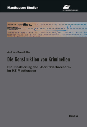 Die Konstruktion von Kriminellen von Kranebitter,  Andreas