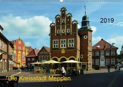 Die Kreisstadt Meppen (Wandkalender 2019 DIN A2 quer) von Wösten,  Heinz