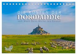 Die Küsten der Normandie vom Mont Saint-Michel bis Étretat (Tischkalender 2024 DIN A5 quer), CALVENDO Monatskalender von Ratzer,  Reinhold