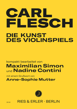 Die Kunst des Violinspiels von Contini,  Nadine, Flesch,  Carl, Simon,  Maximilian