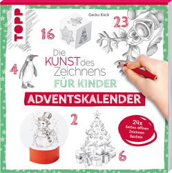 Die Kunst des Zeichnens für Kinder Adventskalender von Keck,  Gecko