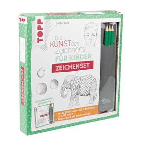 Die Kunst des Zeichnens für Kinder Zeichenset von Keck,  Gecko