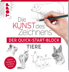 Die Kunst des Zeichnens Tiere. Der Quick-Start-Block von frechverlag