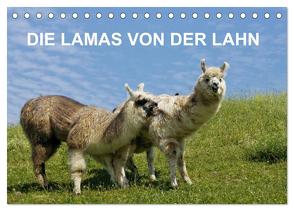 DIE LAMAS VON DER LAHN (Tischkalender 2024 DIN A5 quer), CALVENDO Monatskalender von Albert,  Jutta