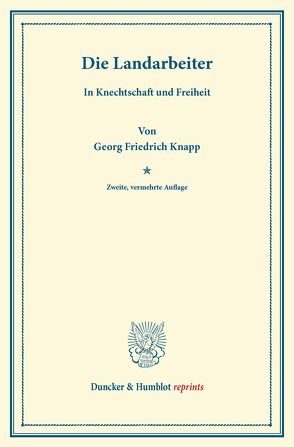 Die Landarbeiter von Knapp,  Georg Friedrich