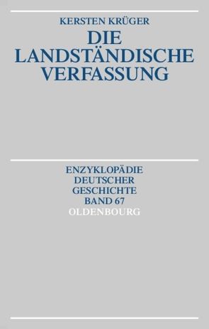 Die Landständische Verfassung von Krüger,  Kersten