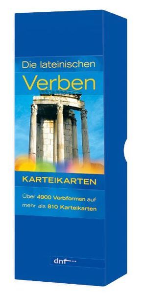 Karteikarten Die lateinischen Verben