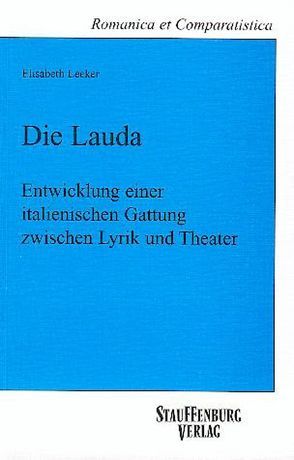 Die Lauda von Leeker,  Elisabteh