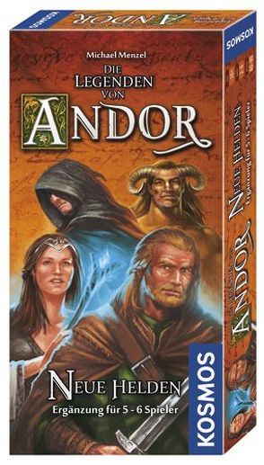 Die Legenden von Andor – Erweiterung – Neue Helden von Menzel,  Michael