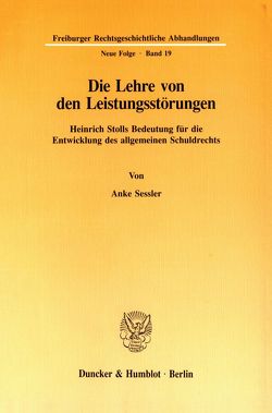 Die Lehre von den Leistungsstörungen. von Sessler,  Anke