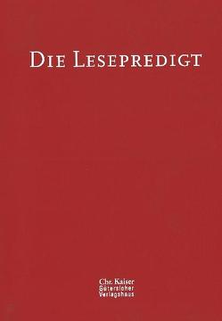 Die Lesepredigt. Eine Handreichung. Loseblattausgabe. (Ed. Chr. Kaiser) / Die Lesepredigt Ringordner