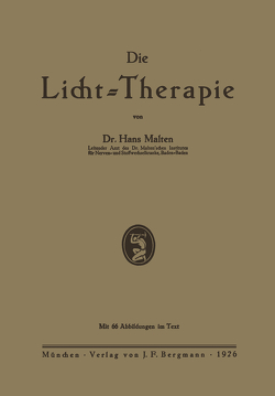 Die Licht-Therapie von Malten,  Hans