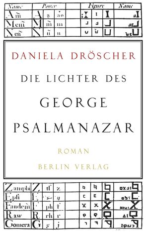 Die Lichter des George Psalmanazar von Dröscher,  Daniela