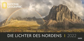 Die Lichter des Nordens Panorama National Geographic Kalender 2022 von NAT GEO