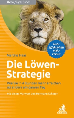 Die Löwen-Strategie von Haas,  Martina, Scherer,  Hermann