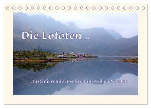 Die Lofoten .. faszinierende Inselwelt im Hohen Norden (Tischkalender 2024 DIN A5 quer), CALVENDO Monatskalender von GUGIGEI,  GUGIGEI