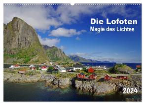 Die Lofoten – Magie des Lichtes (Wandkalender 2024 DIN A2 quer), CALVENDO Monatskalender von Pantke,  Reinhard