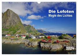 Die Lofoten – Magie des Lichtes (Wandkalender 2024 DIN A3 quer), CALVENDO Monatskalender von Pantke,  Reinhard